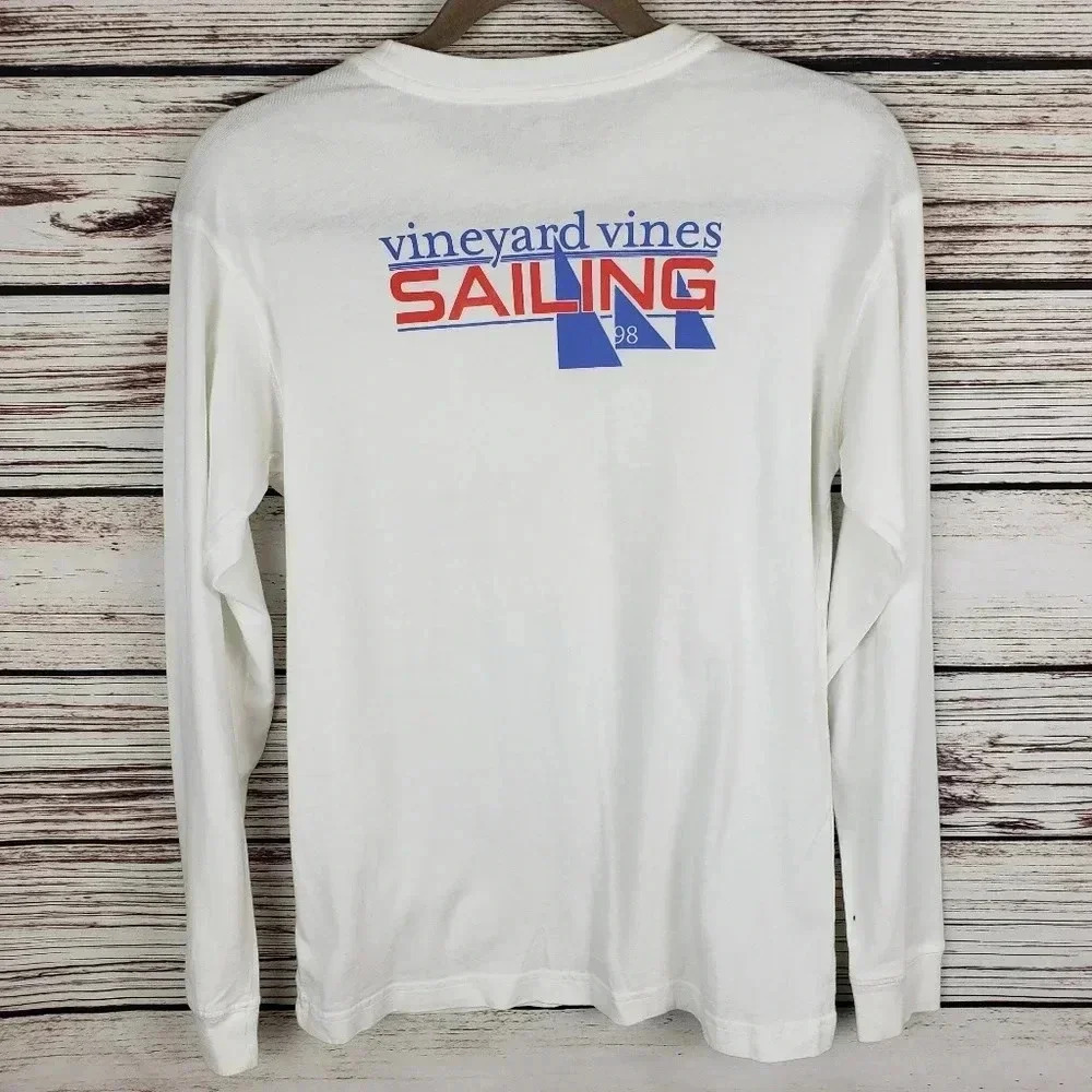 Lot of 2 Vineyard Vines XS Long Sleeve Tee Shirts - Picture 9 of 12